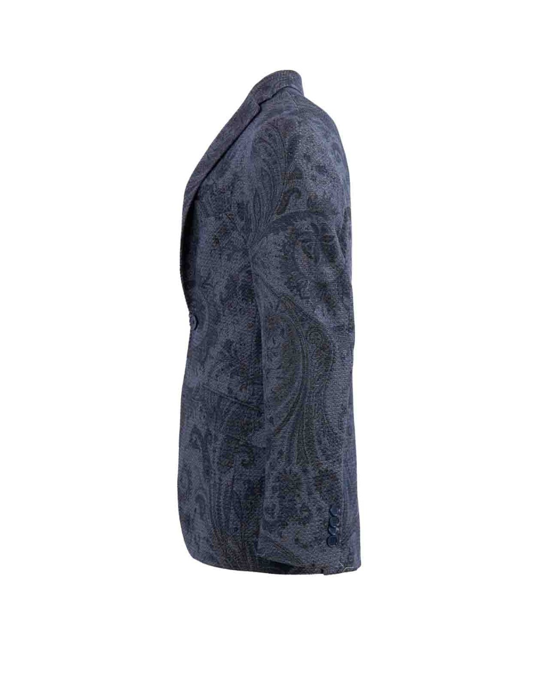 shop ETRO Saldi Giacca: Etro giacca paisley jacquard.
Giacca in jersey jacquard Paisley ton-sur-ton. 
Sottocollo decorato con motivo geometrico.
Composizione: 61% cotone, 21% viscosa, 15% poliestere, 2% poliammide, 1% elastan.
Interno: 52% viscosa, 43% poliestere.
Vestibilità regular.
Chiusura monopetto.
Taschino a filetto sul petto.
Tasche laterali a pattina.
Spacco posteriore.
Fabbricato in Italia.. MRCB0001 99IA504-X0800 number 5695066